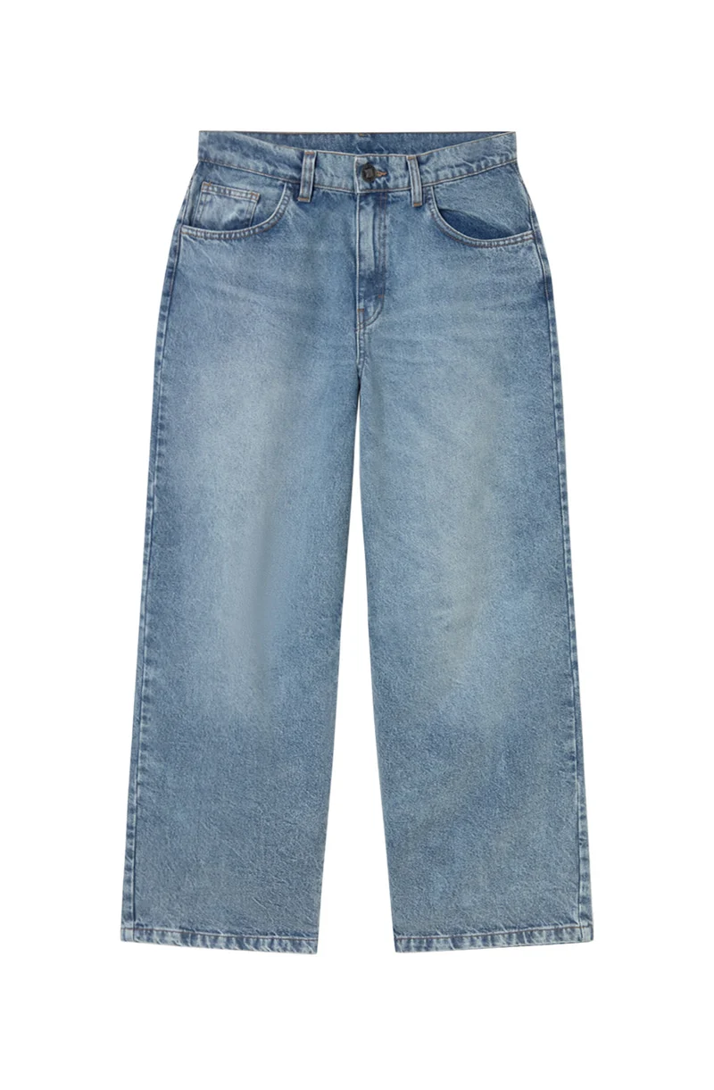 Pantalon Baggy Ballon Denim Blue