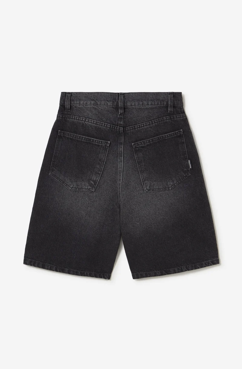 Bermuda Baggy Balloon Denim Black