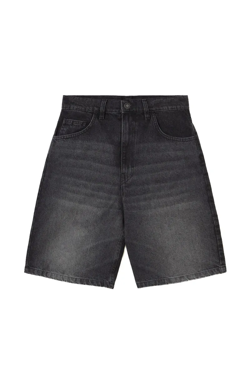 Bermuda Baggy Balloon Denim Black