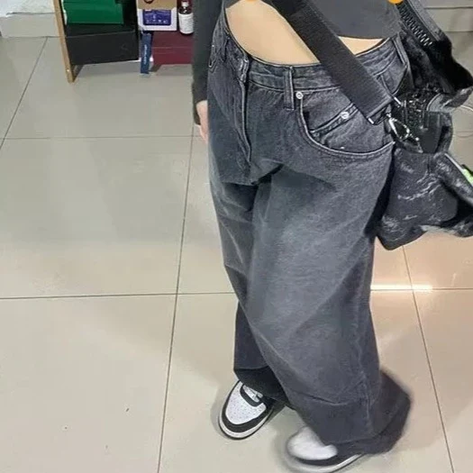 Jean Baggy noir femme