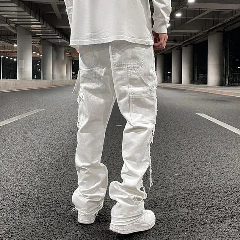 Baggy blanc Homme