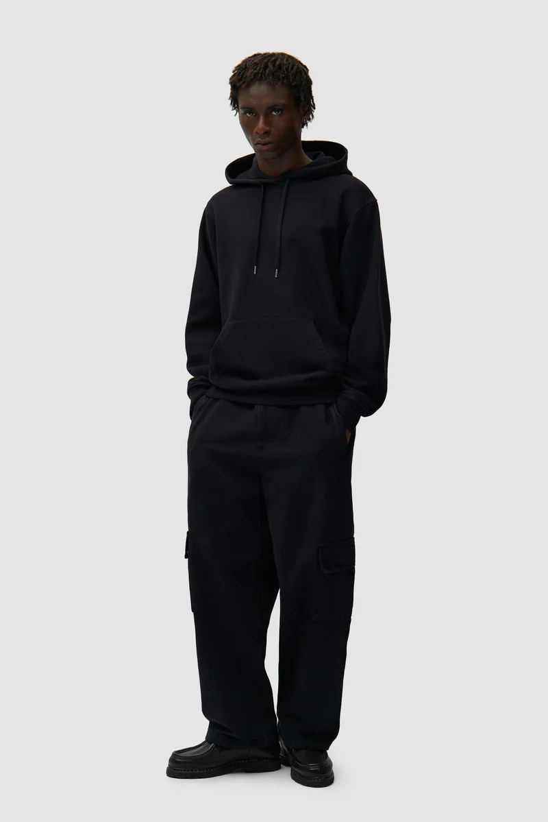 Sweat à capuche imprimé Multi Arte - Noir