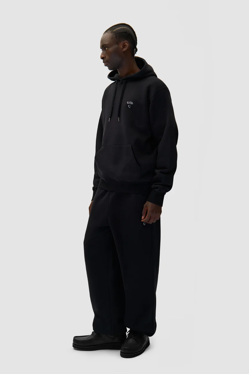 Arte Heart Hoodie - Noir