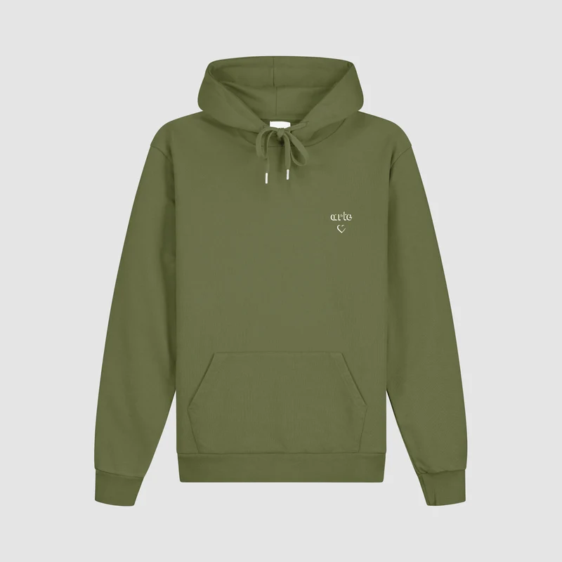 Arte Heart Hoodie - Vert