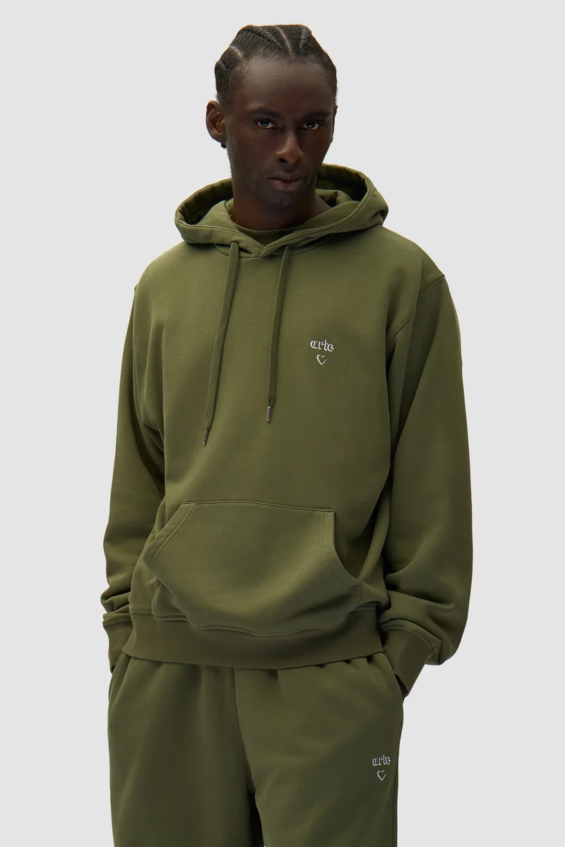 Arte Heart Hoodie - Vert
