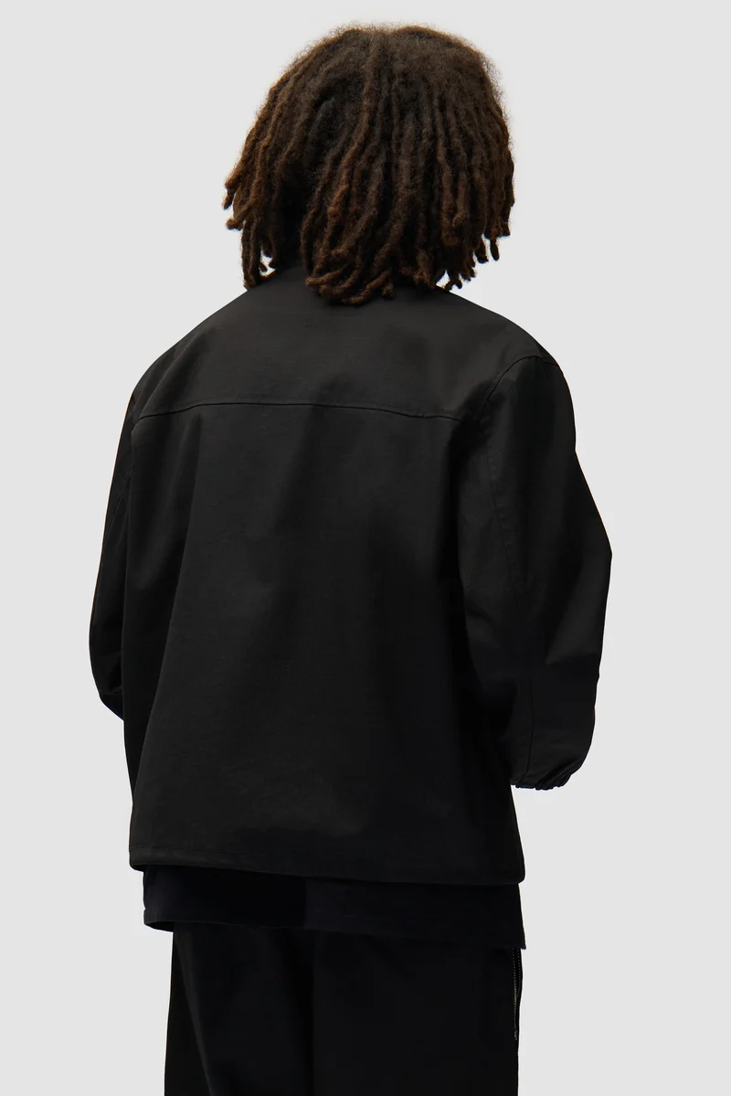 Veste Ripstop cirée - Noir
