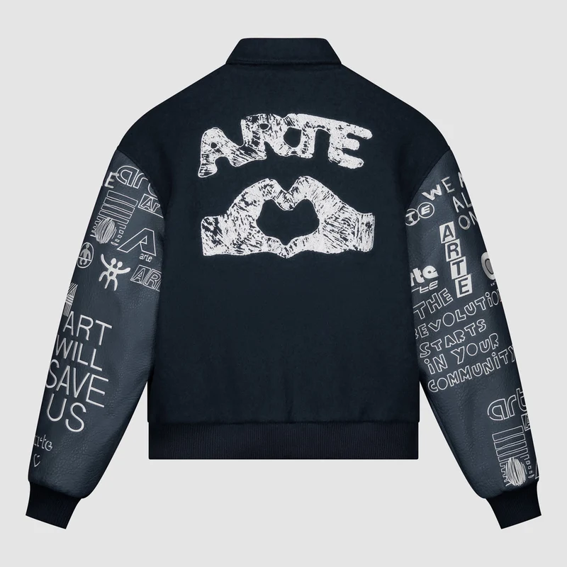 Veste de survêtement Graffiti - Marine