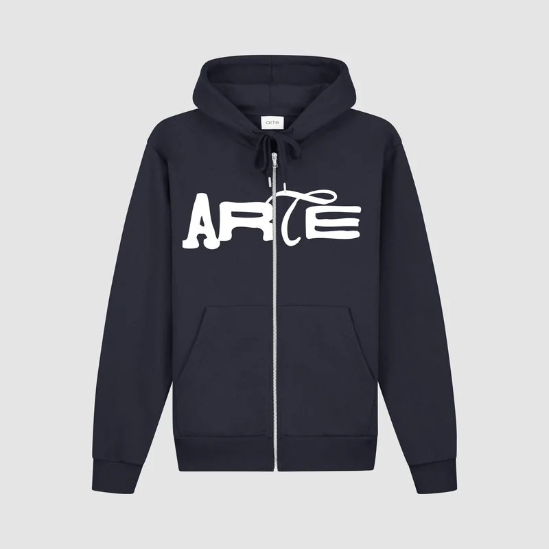 Sweat à capuche zippé Energy - Marine