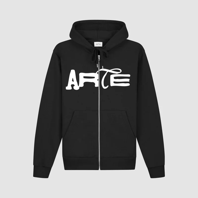Sweat à capuche zippé Energy - Noir