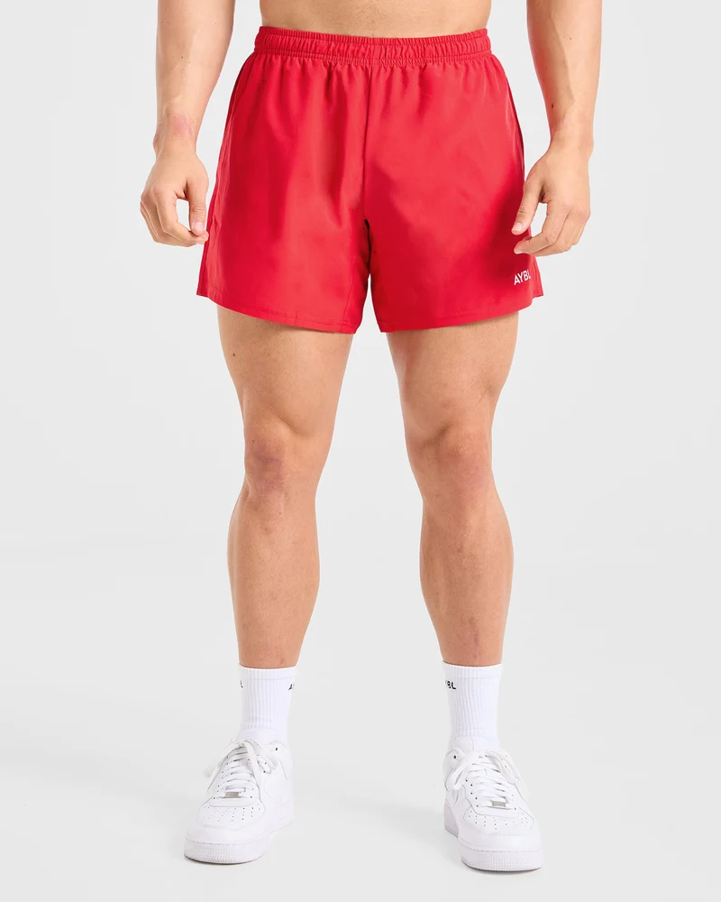 Core 5" Shorts - Chilli Rouge
