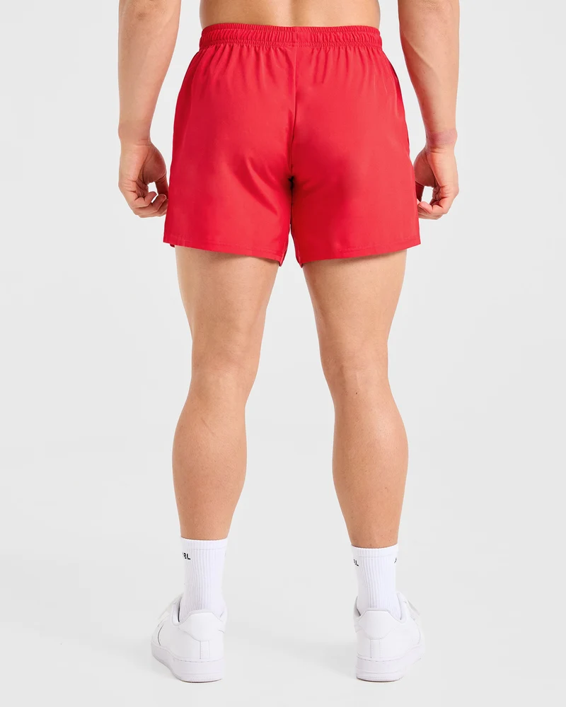 Core 5" Shorts - Chilli Rouge