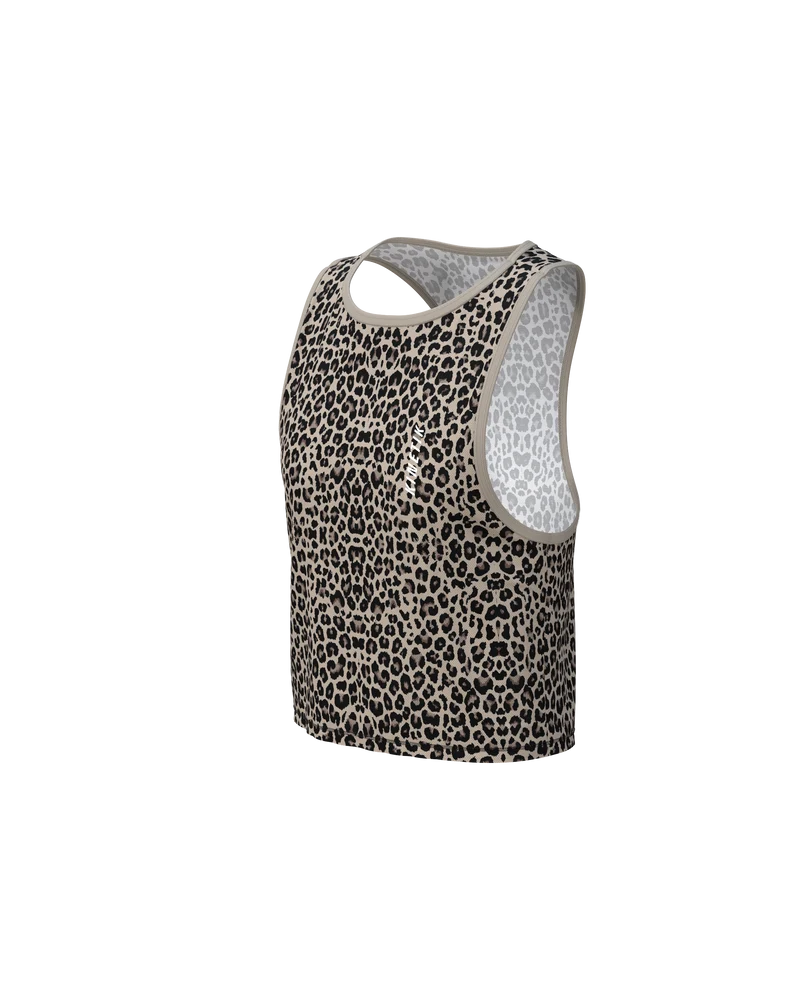 MAVRIK CROP TOP LEOPARD