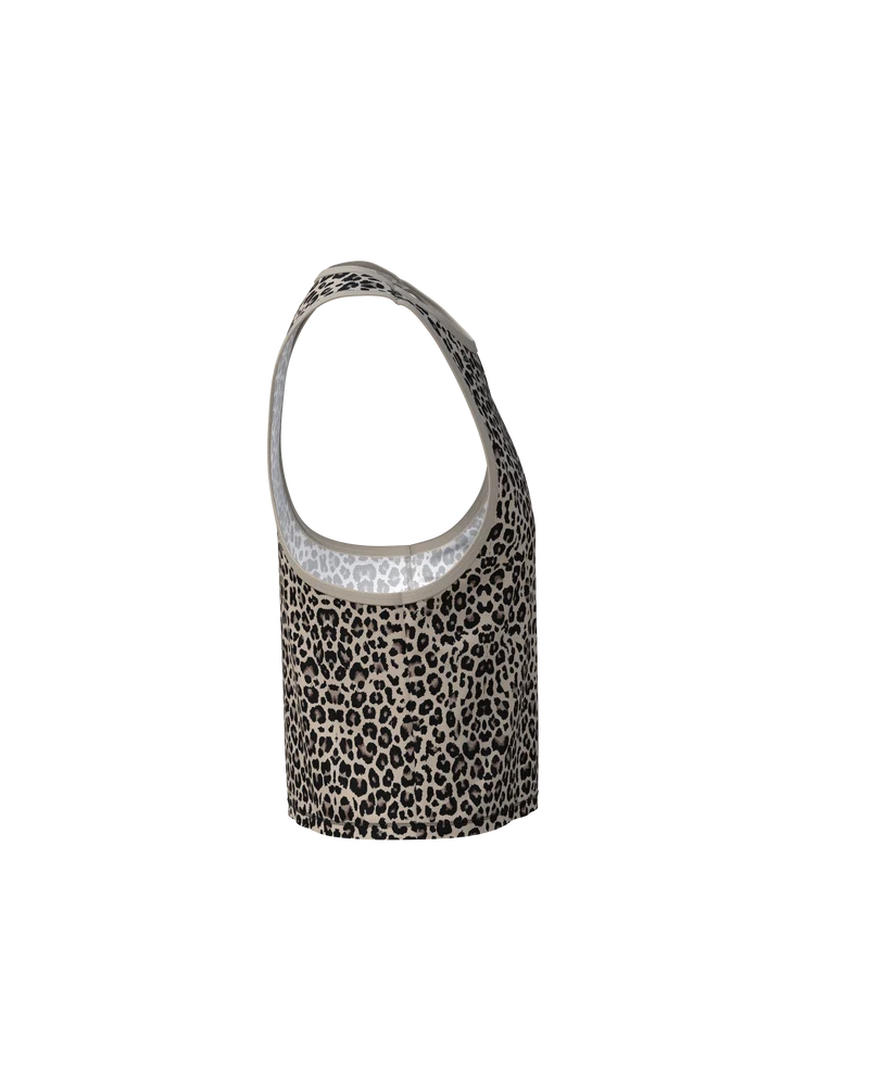 MAVRIK CROP TOP LEOPARD