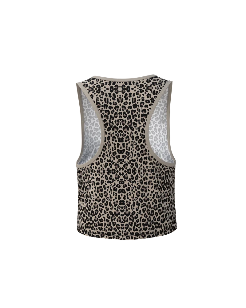 MAVRIK CROP TOP LEOPARD