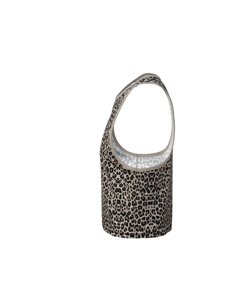 MAVRIK CROP TOP LEOPARD