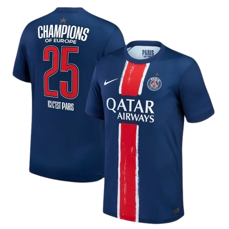 Maillot 24/25 PSG Champions (FLOQUÉ)