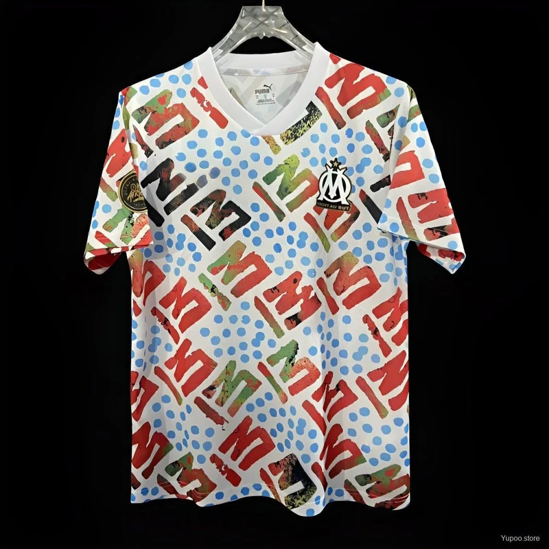 Maillot 24/25 Olympique Marseille Africa Bleu