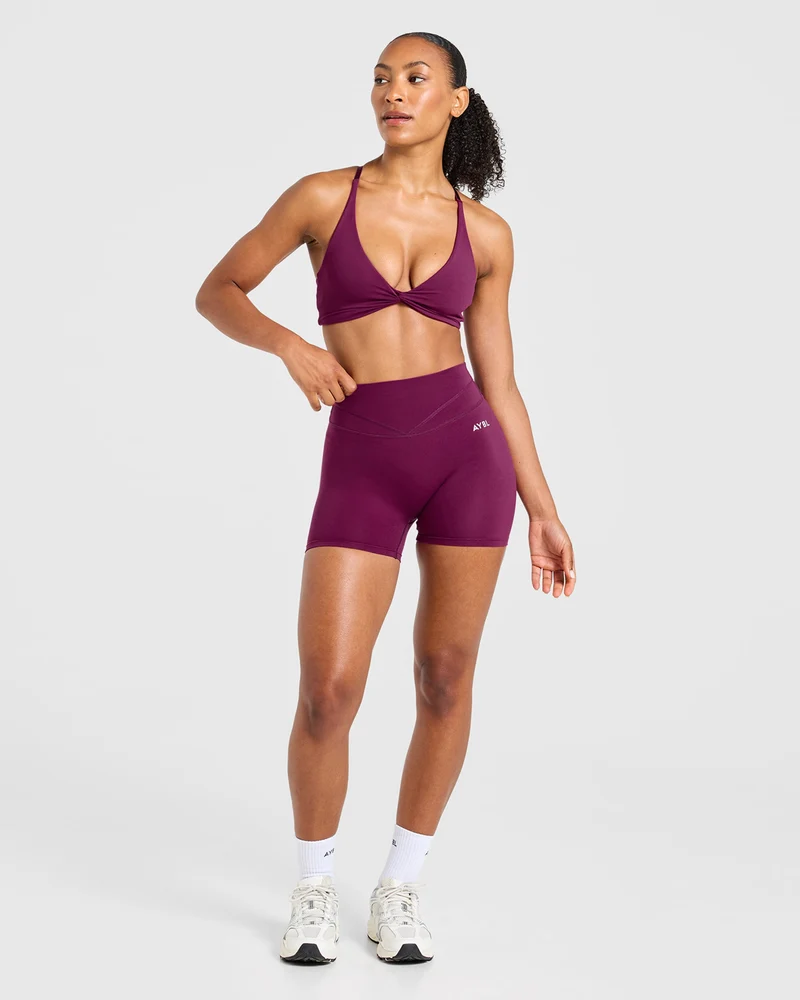Engage Shorts - Rich Plum