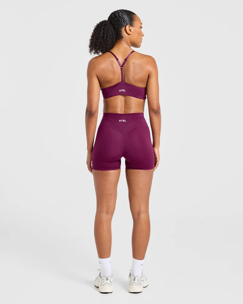 Engage Shorts - Rich Plum