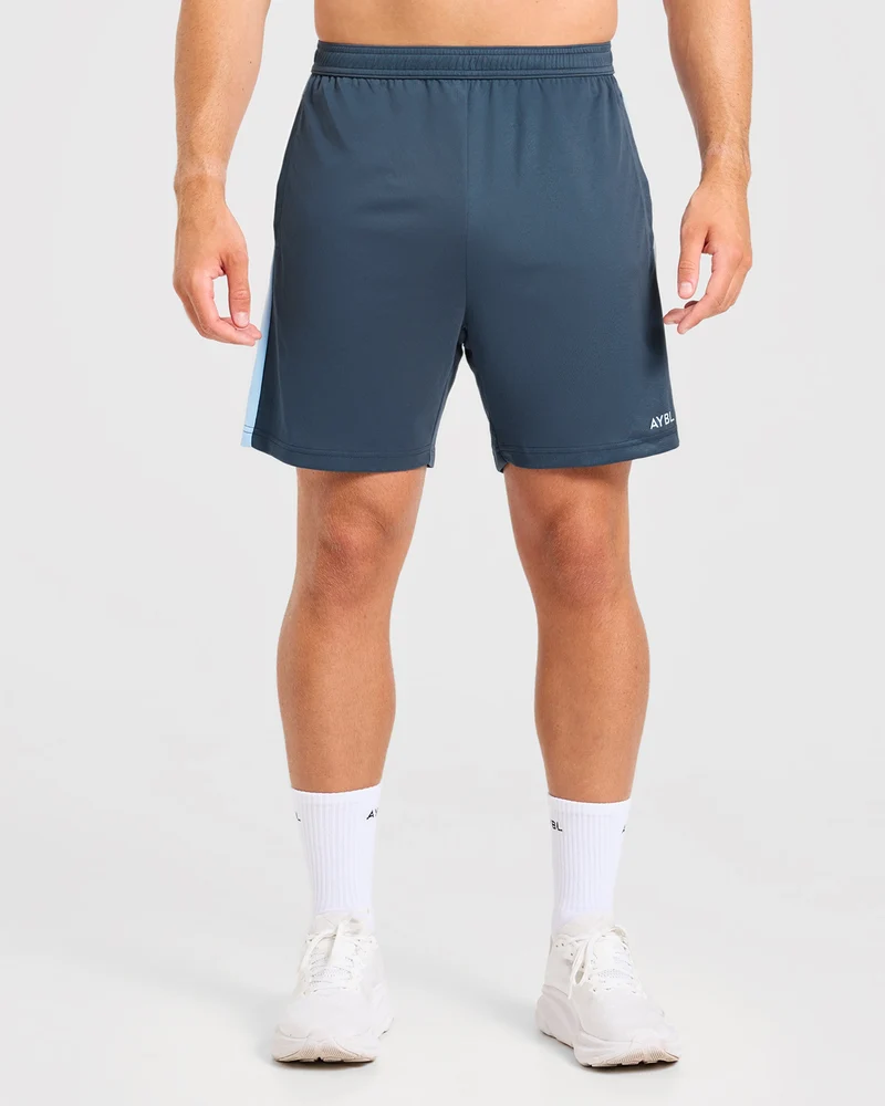Active Shorts - Muted Navy/Light Bleu