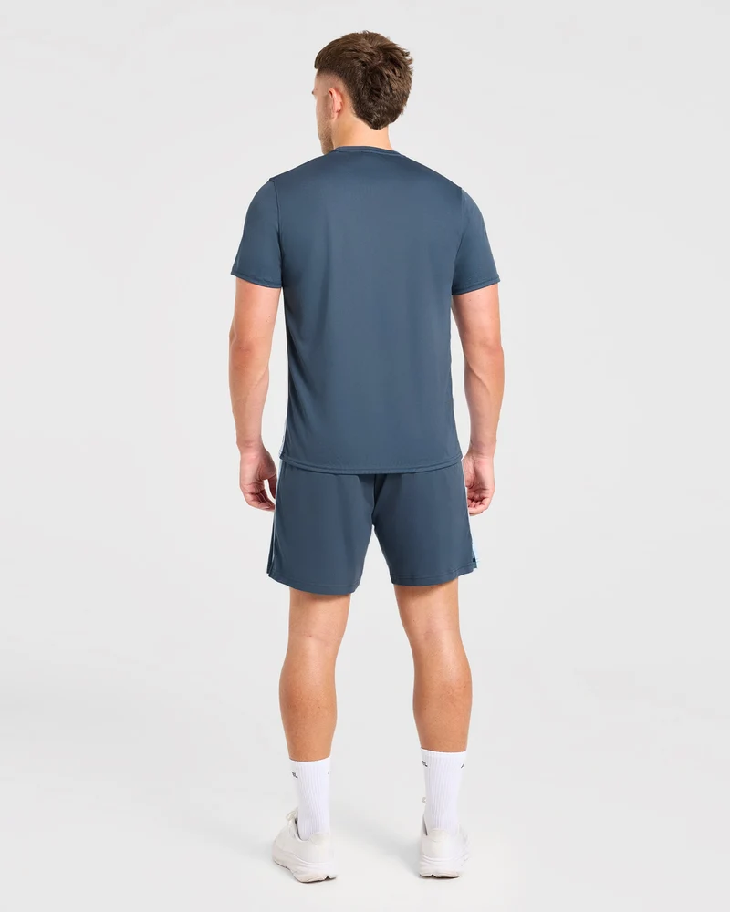 Active Shorts - Muted Navy/Light Bleu