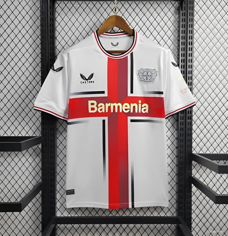 Maillot 24/25 Bayer 04 Leverkusen Blanc
