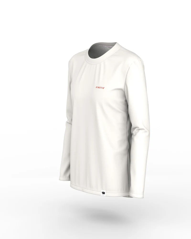 MERINOWOOL WOMEN BASLAYER WHITE