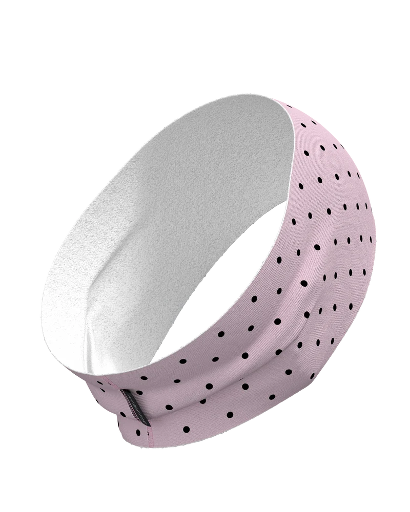 HEADBAND DOTY BLUSH