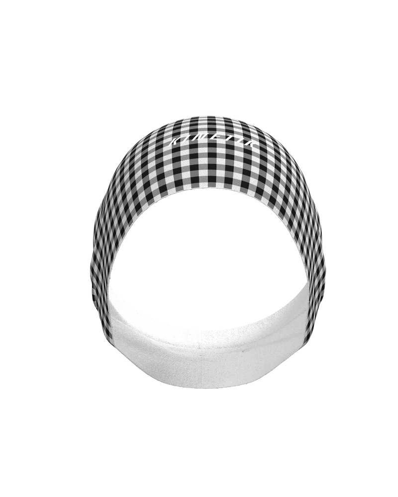HEADBAND VICHY VELOURS