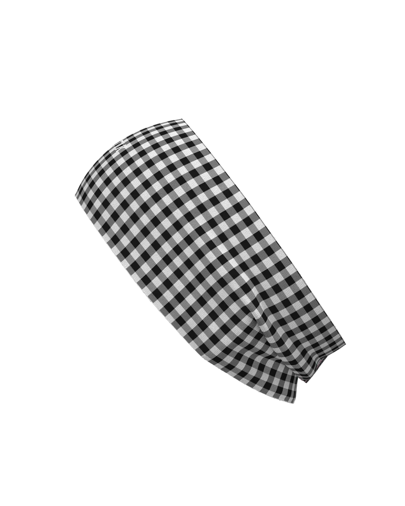 HEADBAND VICHY VELOURS