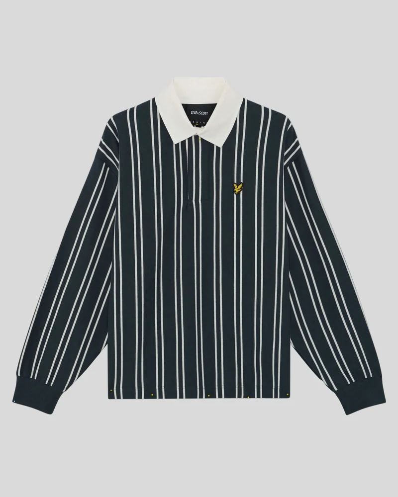 Cotton Striped Rugby Shirt