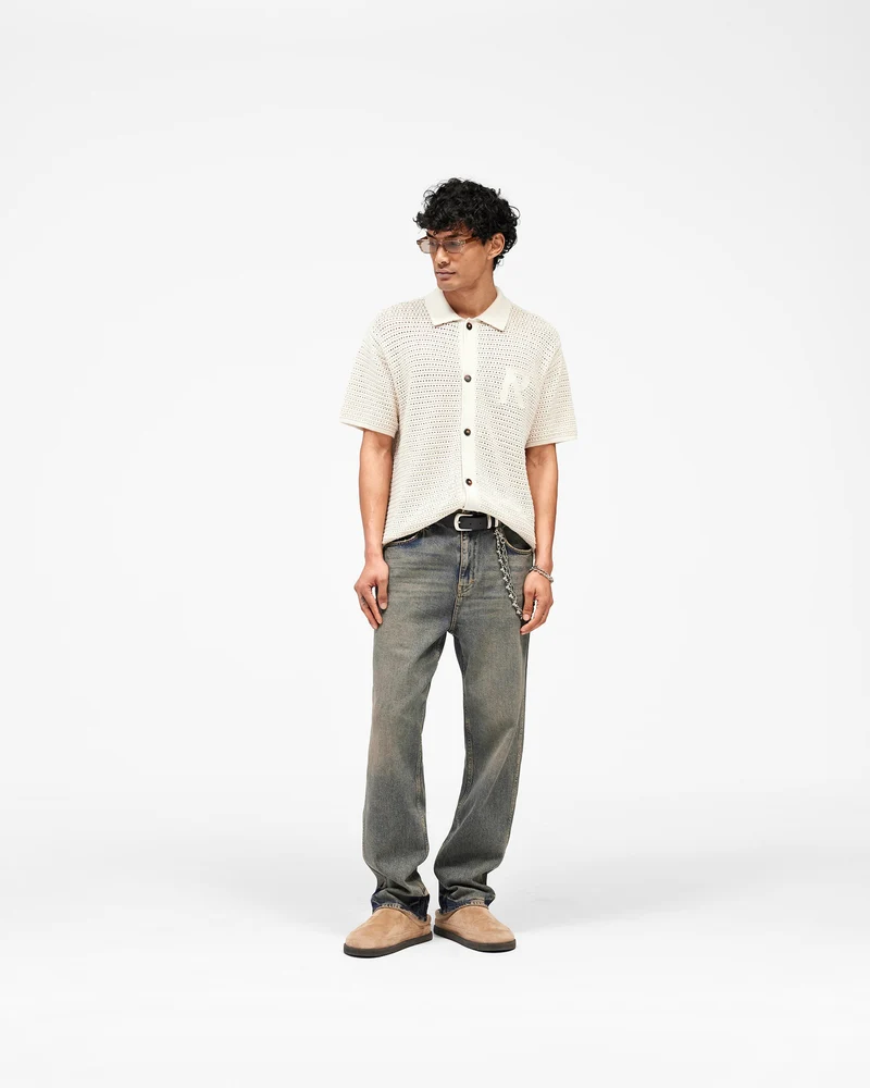 Pico Knit Shirt - Ecru
