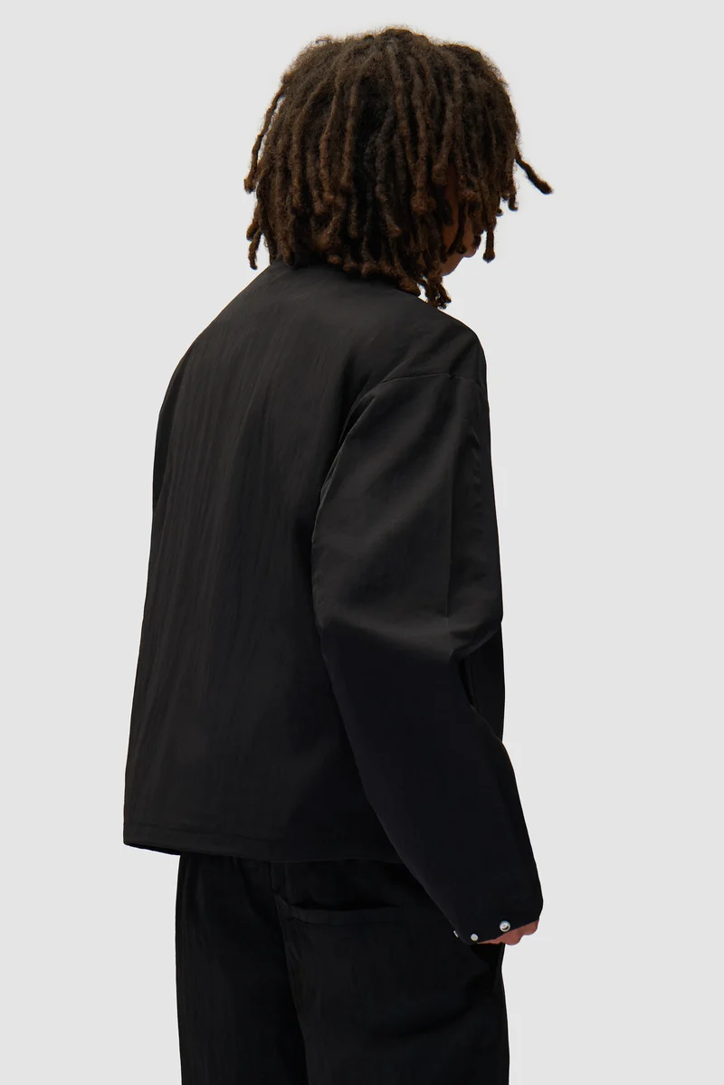 Veste de survêtement en nylon - Noir