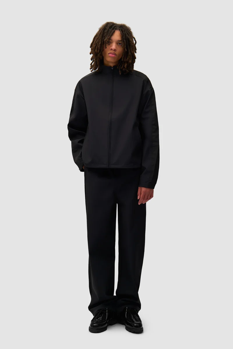 Veste de survêtement en nylon - Noir