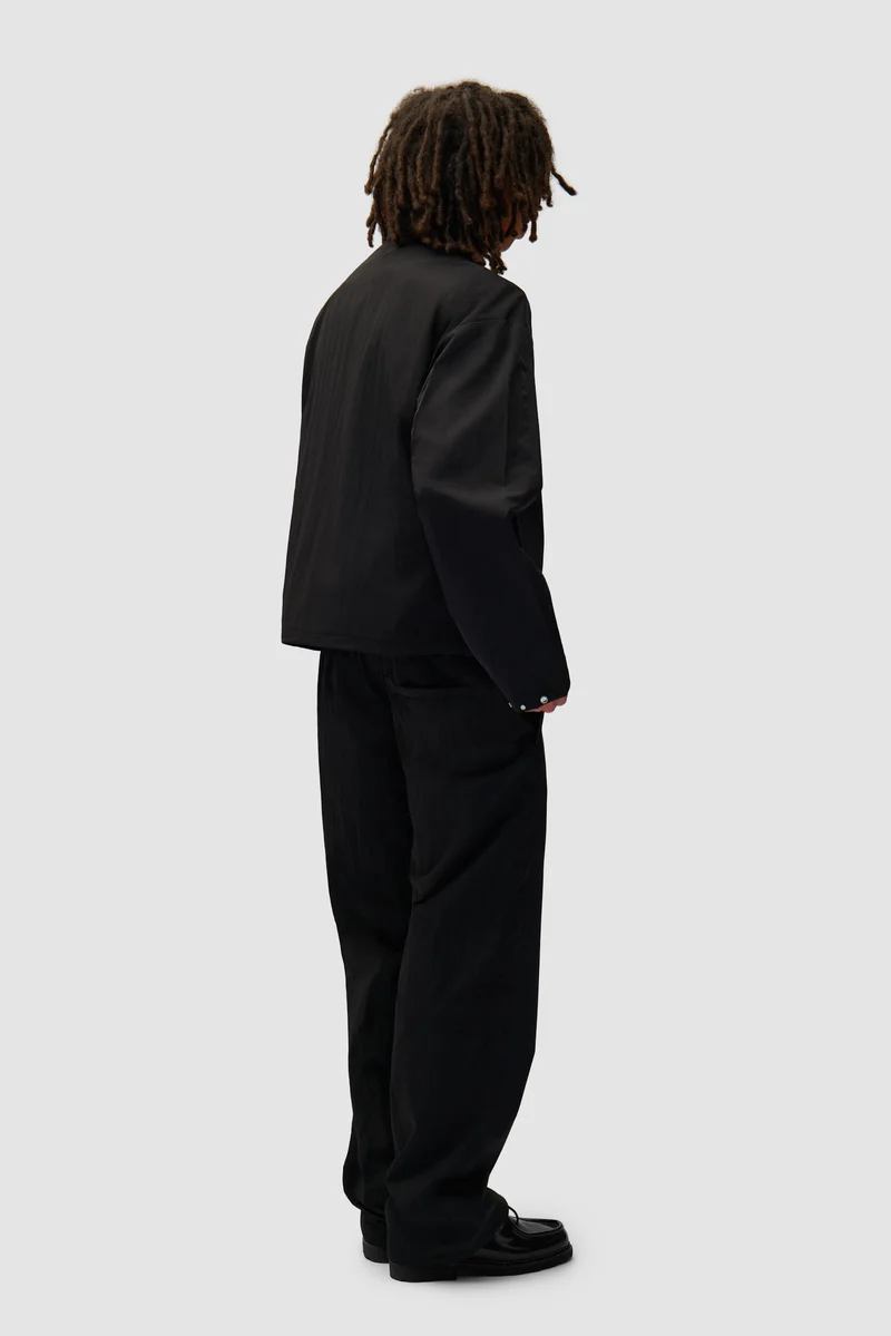 Veste de survêtement en nylon - Noir