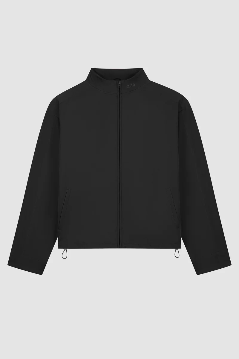 Veste de survêtement en nylon - Noir