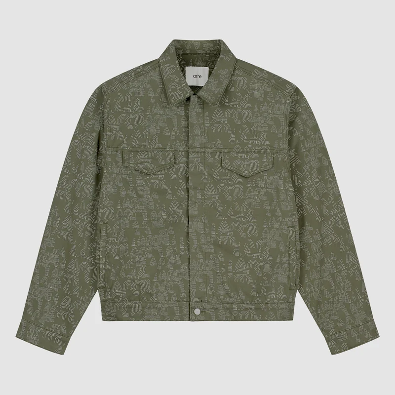 Veste Allover Arte - Vert
