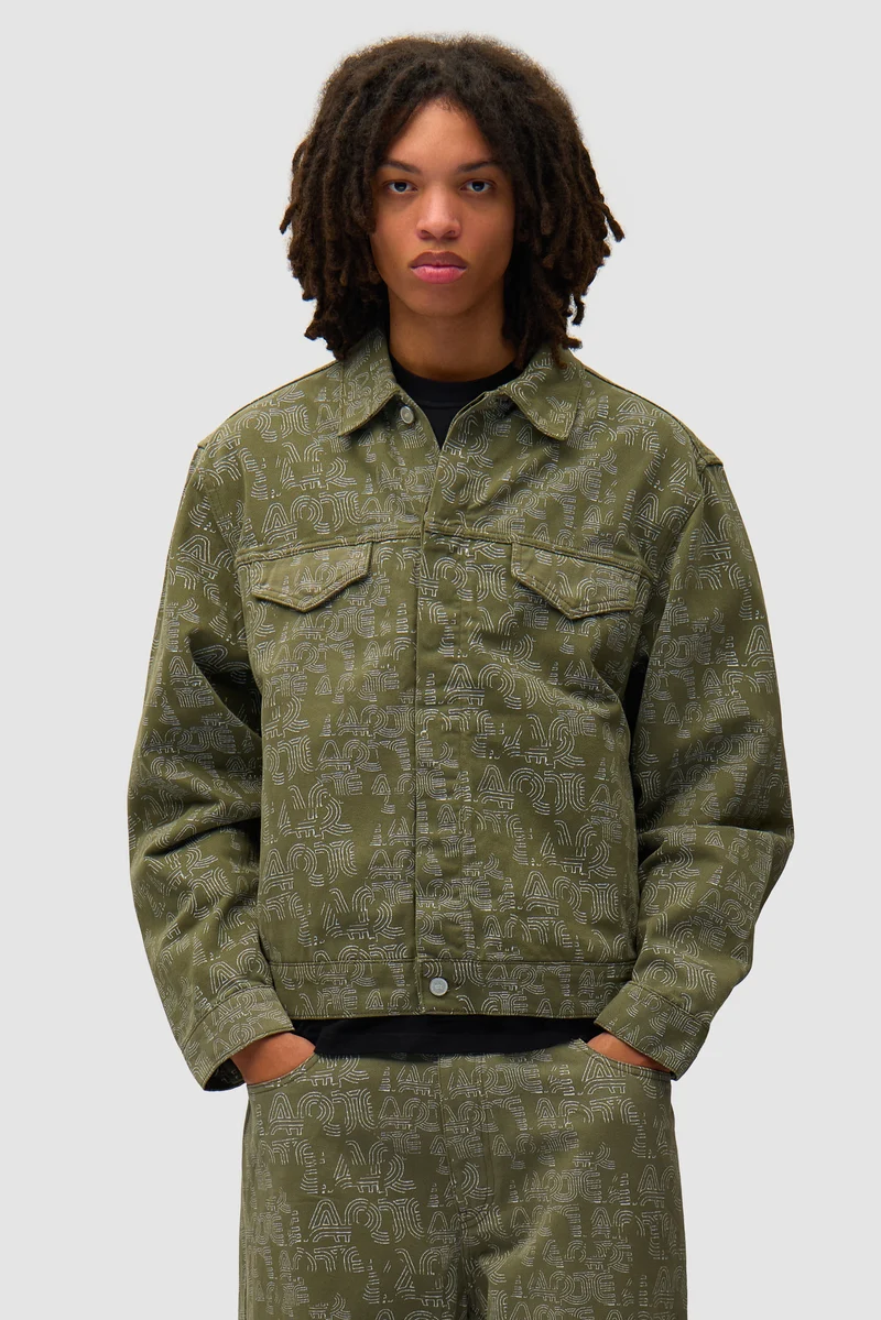 Veste Allover Arte - Vert