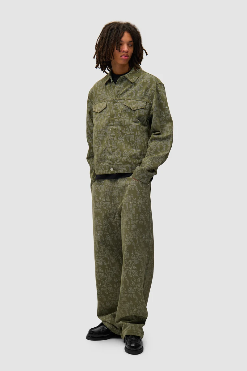Veste Allover Arte - Vert