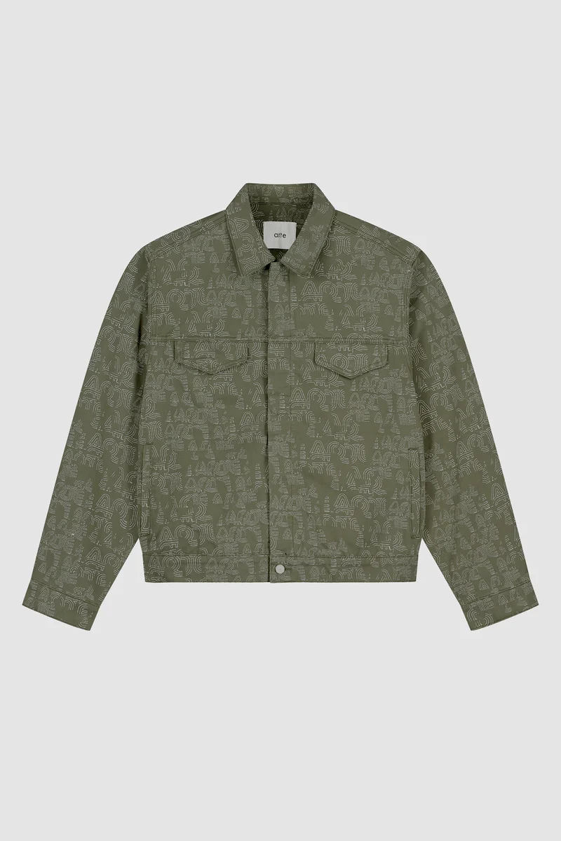 Veste Allover Arte - Vert