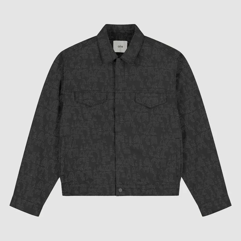 Veste Allover Arte - Noir