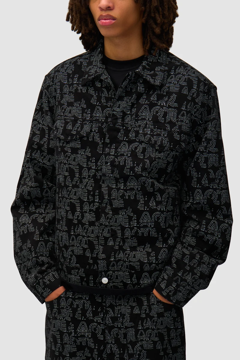 Veste Allover Arte - Noir