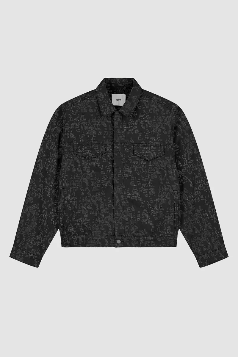 Veste Allover Arte - Noir