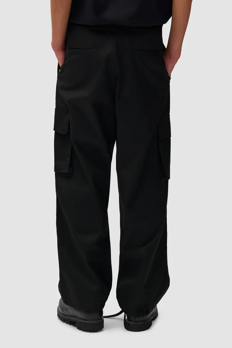 Pantalon Ripstop ciré - Noir