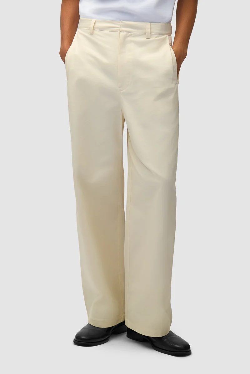 Pantalon habillé - Crème
