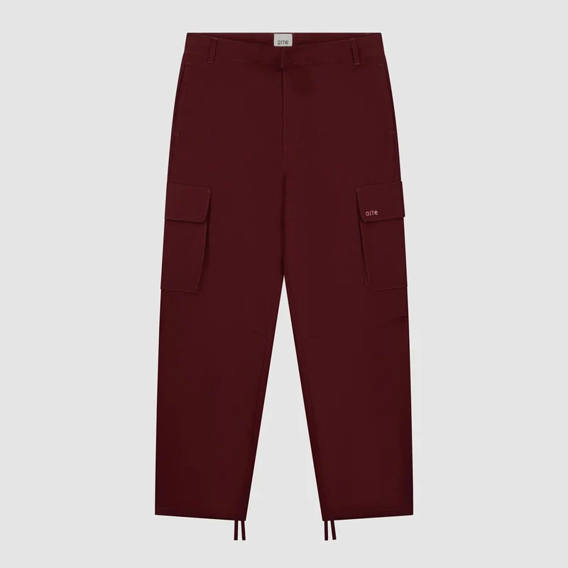Pantalon Ripstop ciré - Bordeaux