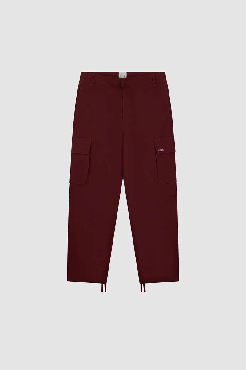 Pantalon Ripstop ciré - Bordeaux