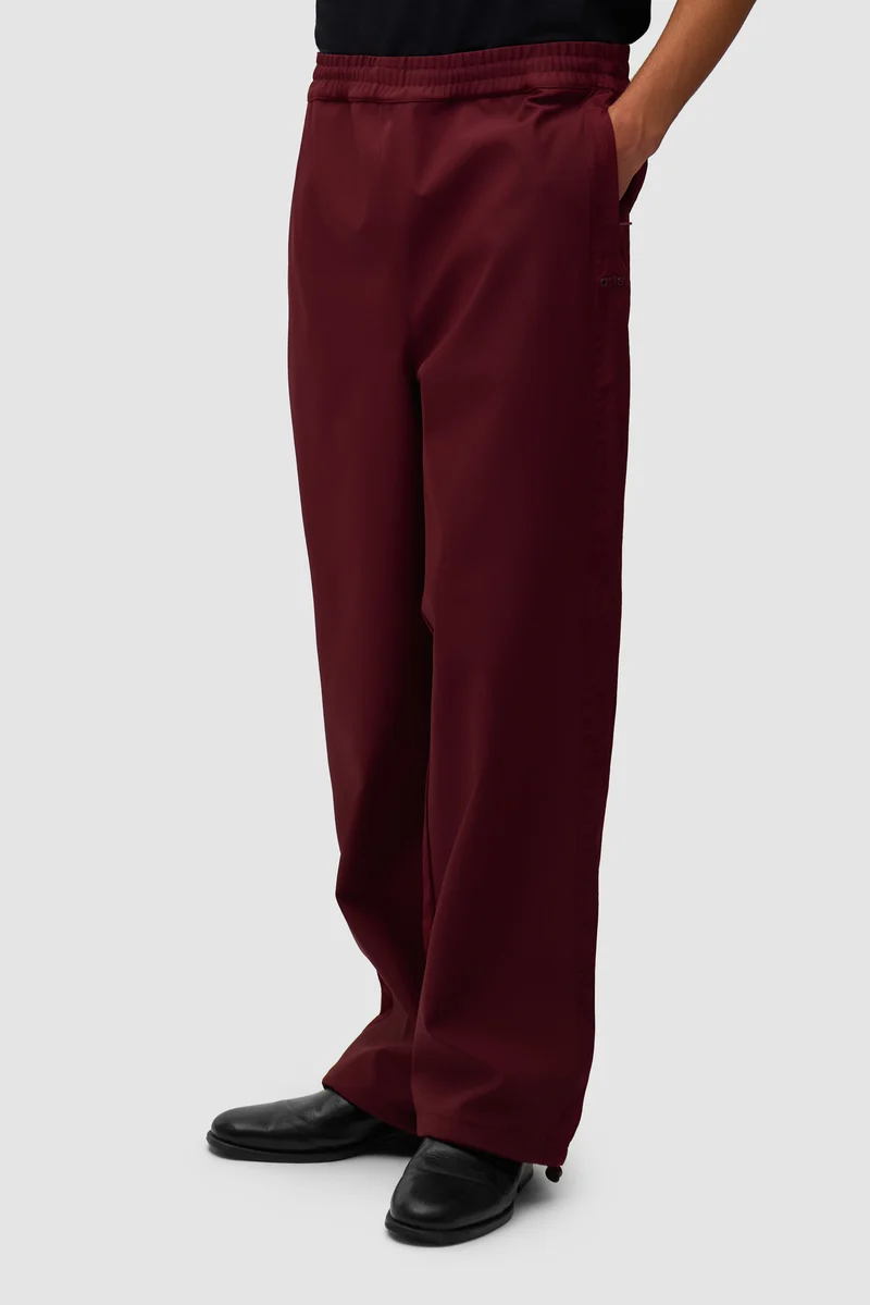 Pantalon de survêtement en nylon - Bordeaux