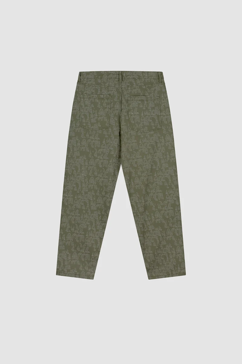 Pantalon Allover Arte - Vert