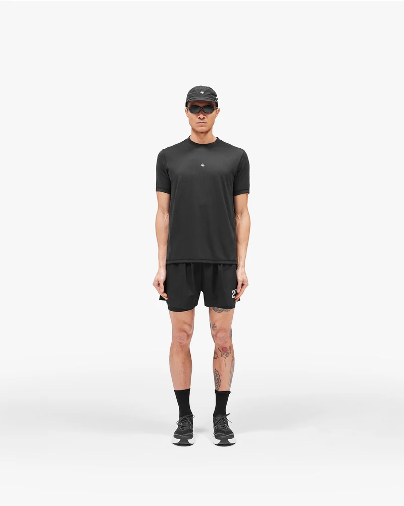 247 Trail Short - Jet Black